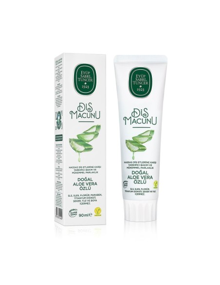 Eyüp Sabri Tuncer Doğal Aloe Vera Özlü Diş Macunu 90 ml 