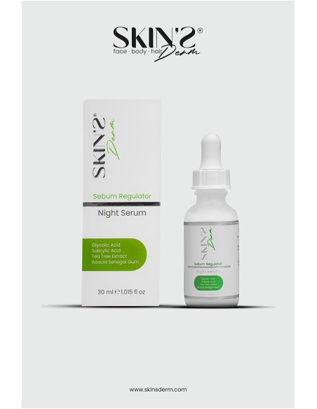 Skins Derm Sebum Regulator Night Serum 30 ml 