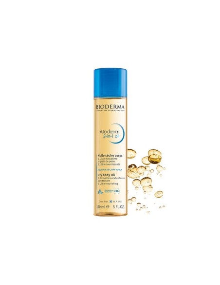 Bioderma Atoderm 2in1 Oil ( Nemlendirici Kuru Yağ ) 150 ml 