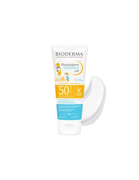 Bioderma Photoderm Pediatrics Lait Bebek, Çocuk için SPF50+ Yüksek Korumalı Süt Formda Güneş Kremi Spf50+ 100 ml 