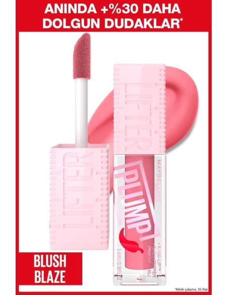 Maybelline Lifter Plump Dudak Parlatıcısı - Blush Blaze ( 001 ) 