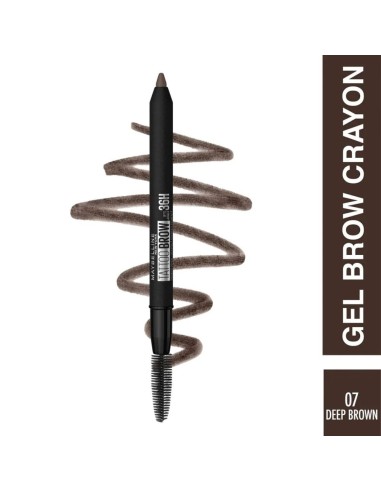 Maybelline New York Tattoo Brow 36H Kaş Kalemi 07 Deep Brown 