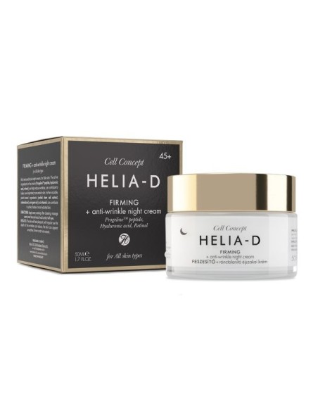 Helia-D Cell Concept Sıkılaştırıcı, Kırışıklık karşıtı Gece Kremi 45+ 50ml 