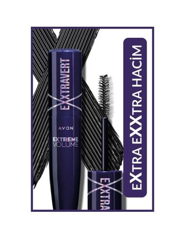 Avon Exxtravert Extreme Volume Maskara 9,5 ml 