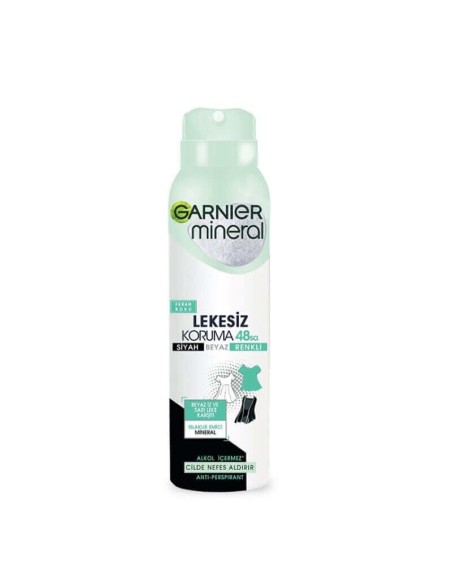 Garnier Mineral Lekesiz Koruma Ferah Koku Sprey Deodorant 150 ml 