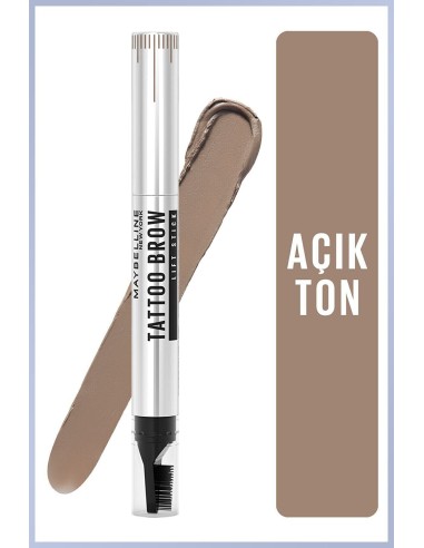 Maybelline New York Tattoo Brow Lift Kaş Kalemi- 01 Blonde (Açık Ton) 