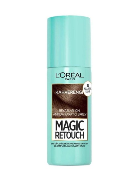 Loreal Paris Beyaz Saçlar İçin Kapatıcı Saç Spreyi ( Kahverengi ) 75 ml 