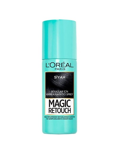 Loreal Paris Beyaz Saçlar İçin Kapatıcı Saç Spreyi ( Siyah ) 75 ml 