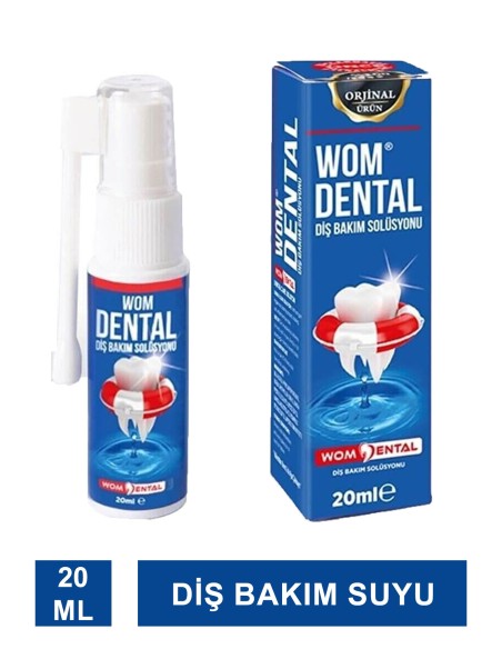 Wom Dental Diş Bakım Solüsyonu 20 ml 