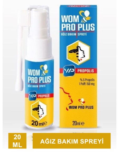 Wom Pro Plus Ağız Bakım Spreyi 20 ml 