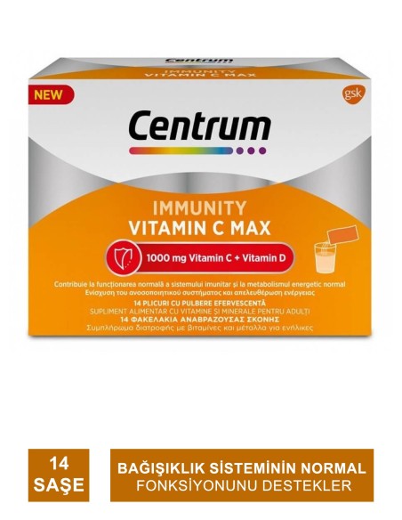 Centrum İmmunity Vitamin C Max 14 Saşe 