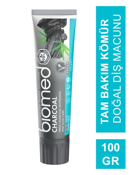 Biomed Charcoal Diş Macunu 100 gr 