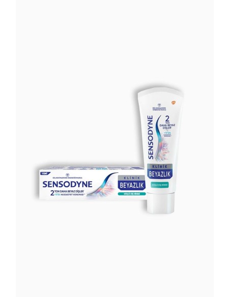 Sensodyne Klinik Beyazlık Güçlü Diş Minesi Diş Macunu 75ml 