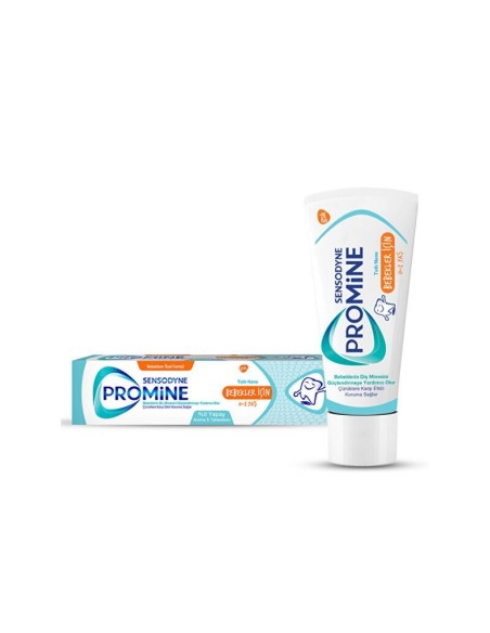 Sensodyne Promine 0-2 Yaş Bebekler İçin Diş Macunu 50 ml 