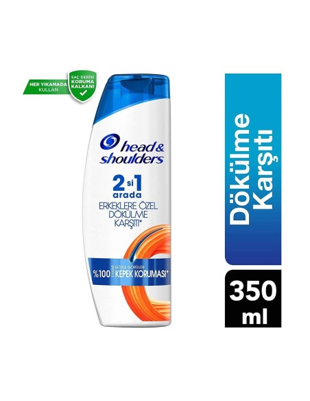 Head & Shoulders Erkeklere Özel 2'si 1 Arada Dökülme Karşıtı Şampuan 350 ml 