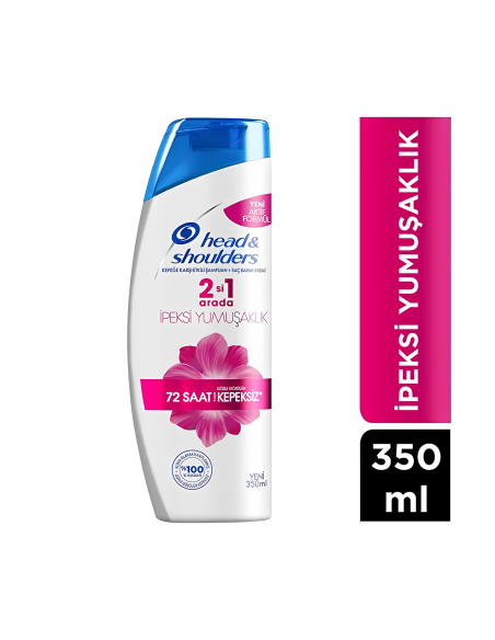 Head & Shoulders 2si1 Arada İpeksi Yumuşaklık Kepek Şampuan 350 ml 