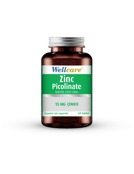 Wellcare Zinc Picolinate 15mg 60 Tablet 