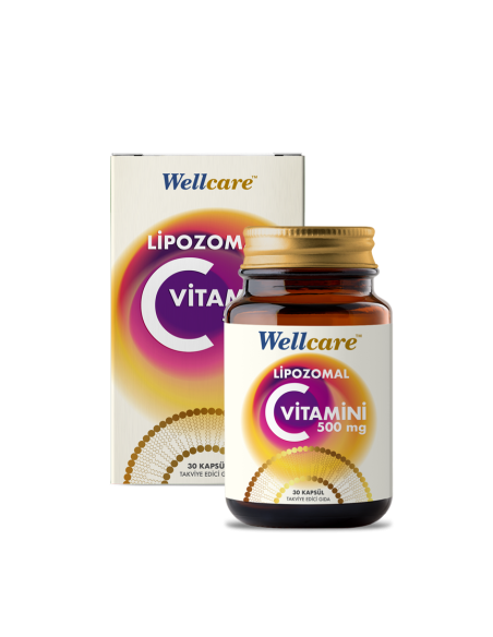 Wellcare Liposomal Vitamin C 500mg 30 Kapsül 