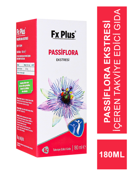 Fx Plus Passiflora Şurup 180 ml 