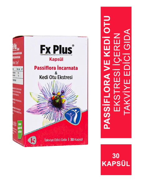 Fx Plus Passiflora 30 Kapsül 