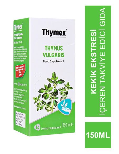 Thymex Kekik Ekstresi Şurup 150 ml 