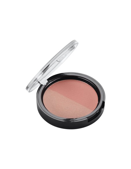 Aden Matt & Glow Blush Duo ( 2si1 Arada Mat ve Parlak Allık ) 