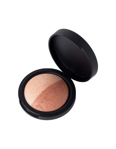 Aden Terracotta Baked Bronzer/Highlighter Duo ( Terracotta ile Hem Bronlaştırıcı Hem Aydınlatıcı ) 7gr 