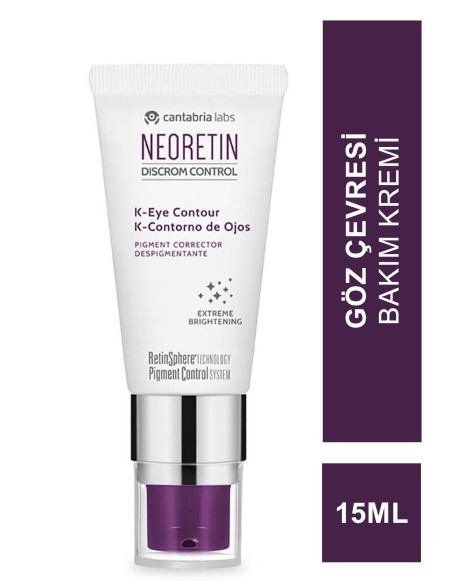 Neoretin Discrom Control Eye Contour ( Göz Çevresi Bakım Kremi ) 15 ml 