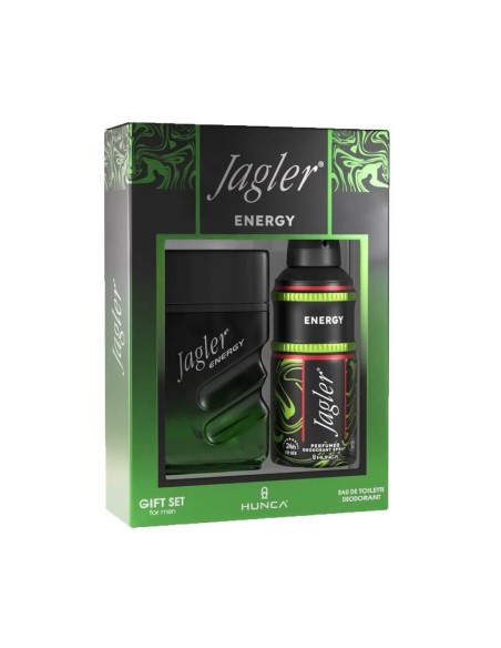 Jagler Energy Kutu Kofre Parfüm 90 ml + Deodorant Erkek 150 ml 