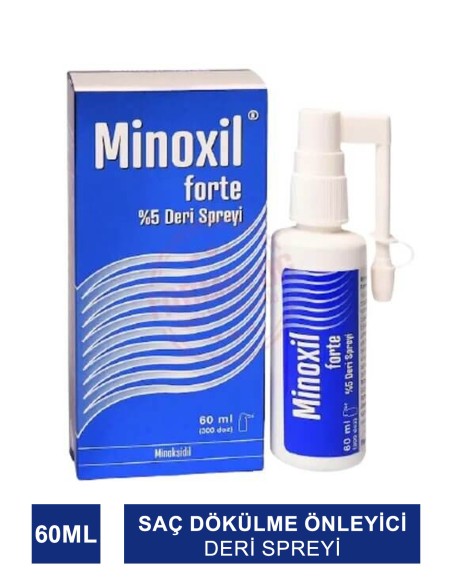 Minoxil Forte %5 Deri Spreyi 60 ml 