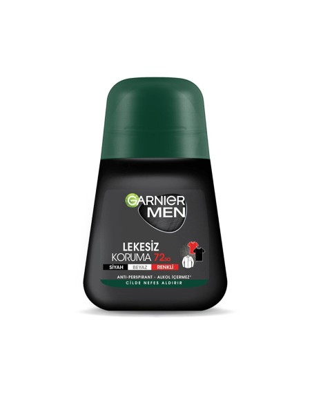 Garnier Men Deo Roll On Lekesiz Koruma 50 ml 