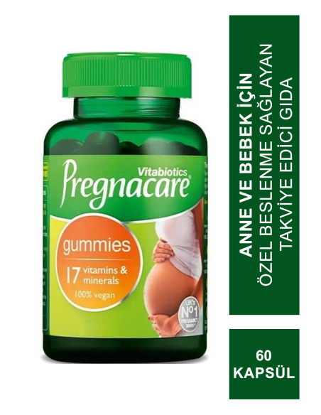 Vitabiotics Pregnacare Gummies 60 Yumuşak Kapsül 