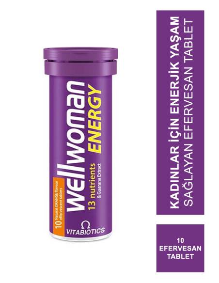 Vitabiotics Wellwoman Energy 10 Efervesan Tablet 