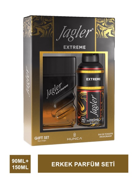 Jagler Extreme Erkek Parfüm Seti 90 ml EDT + 150 ml Deodorant 