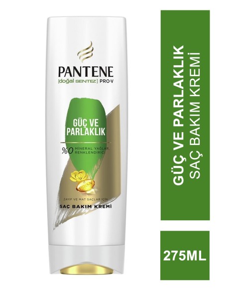 Pantene Pro-V Güç ve Parlaklık Saç Bakım Kremi 275 ml 