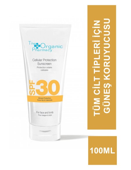 Outlet - The Organic Pharmacy Celluar Protection Sunscreen SPF30 100ml 