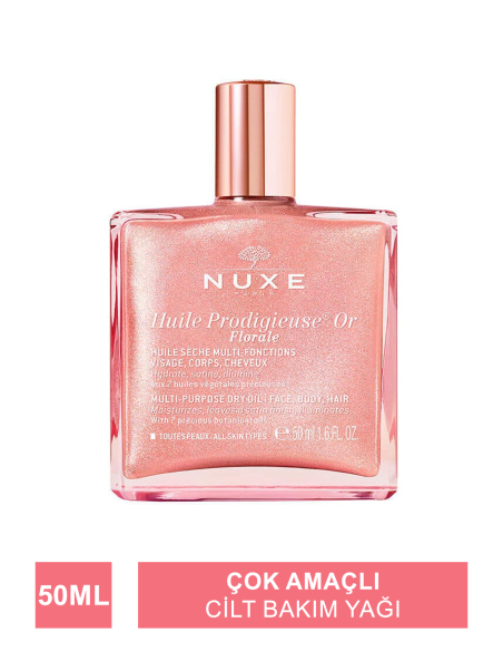 Nuxe Huile Prodigieuse Or Florale Çok Amaçlı Kuru Yağ 50 ml 