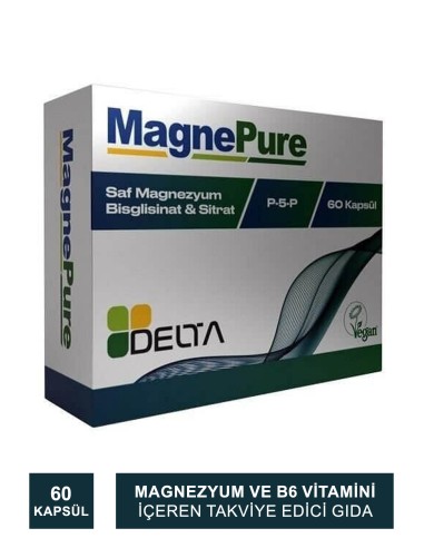 Delta MagnePure 60 Kapsül 