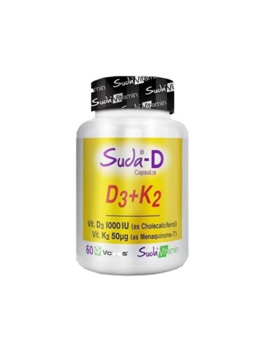 Suda Vitamin Suda-D D3+K2 Takviye Edici Gıda 60 Kapsül 