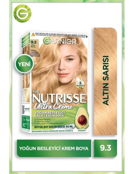 Garnier Nutrisse Ultra Creme 9.3 Altın Sarısı 