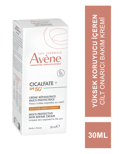 Avene Cicalfate+ Spf50+ Multi Protectice Skin Repair Cream 30 ml - Cilt Onarıcı Bakım Kremi 