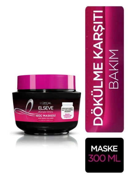 Loreal Paris Elseve Komple Direnç (AMINEXIL) Güç Maskesi 300 ml 