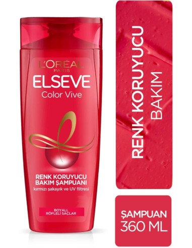 Loreal Elseve Color Vive Boyalı Saç Şampuanı 360ml 