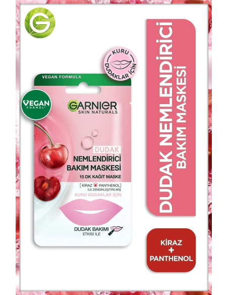 Garnier Dudak Nemlendirici Bakım Maskesi 