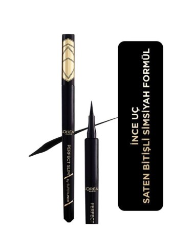 Loreal Paris Perfect Slim By Superliner Siyah Eyeliner - 01 İntense Black 