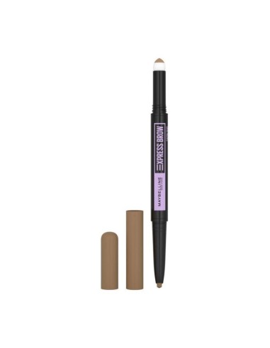 Maybelline New York Express Brow Satin Duo Çift Taraflı Kaş Kalemi - 01 Açık Ton 