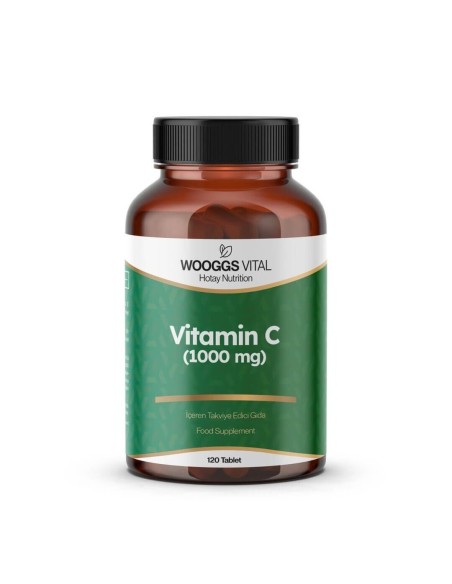 Wooggs Vital Vitamin C (1000 mg) Takviye Edici Gıda 120 Tablet 