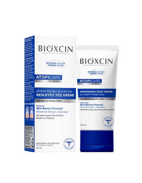 Bioxcin Atopicare Atopiye Eğilimli Ciltler İçin Besleyici Yüz Kremi 50 ml 