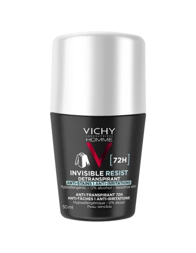 Vichy Homme İnvisible Resist İz ve Terleme Karşıtı 72 Saat Etkinlik Kadın Roll On  50 ml 