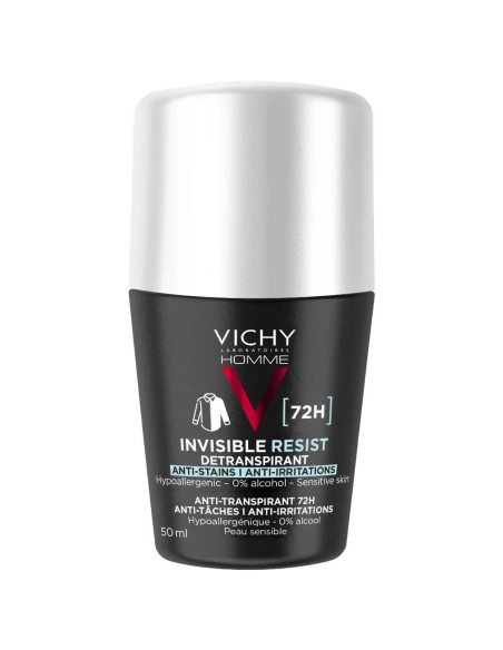 Vichy Homme İnvisible Resist İz ve Terleme Karşıtı 72 Saat Etkinlik Kadın Roll On  50 ml 